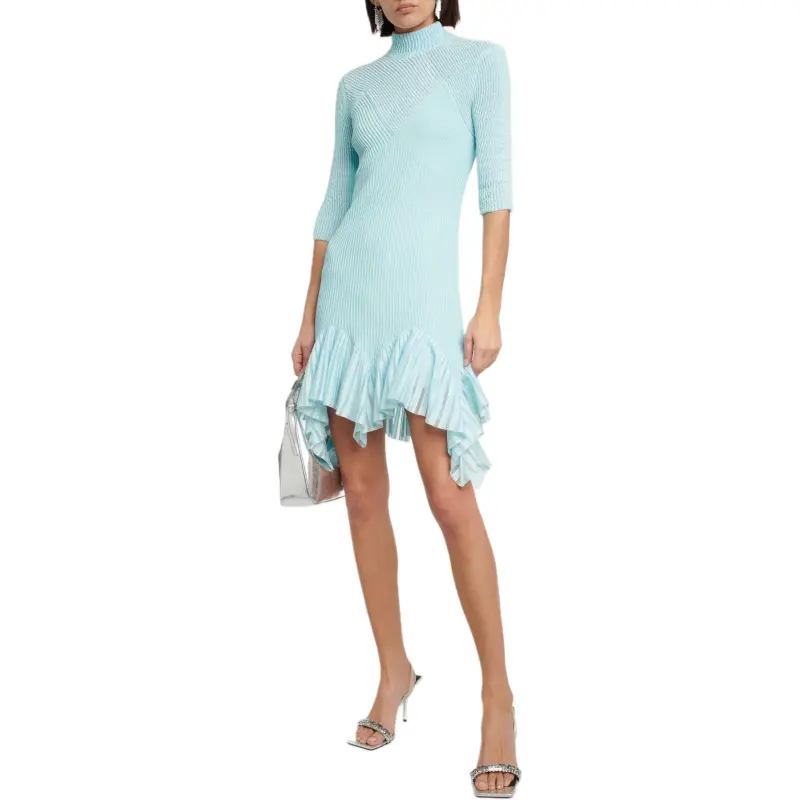 Givenchy High Neck Asymmetric Dress-2