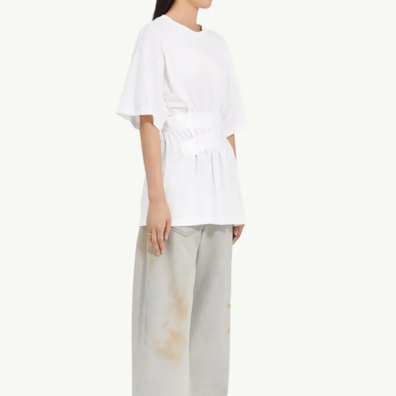 MM6 Maison Margiela Taped Jersey T Shirt-1