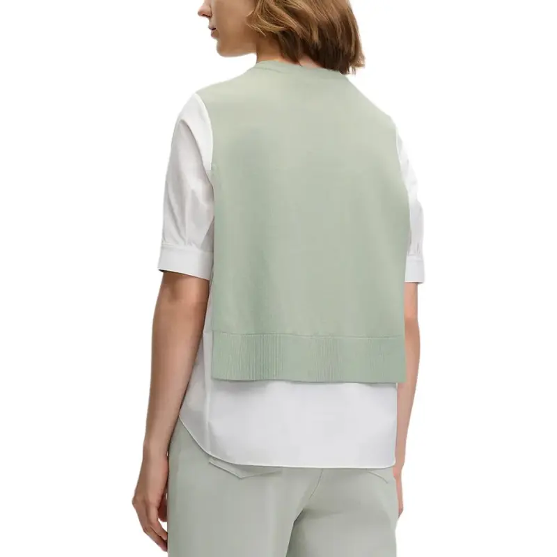 FILA EMERALD T Shirt Women's Grisaille Gray-3