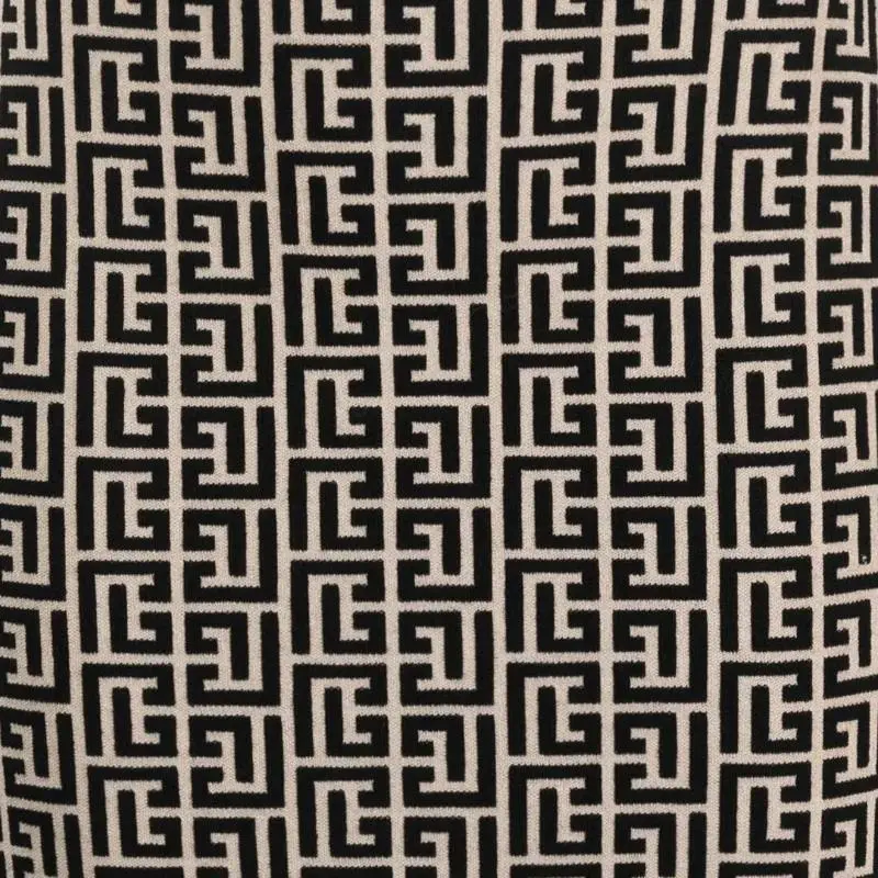 BALMAIN Monogram jacquard Miniskirt-5