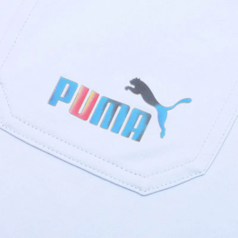PUMA T Shirts Unisex Ice Blue-3