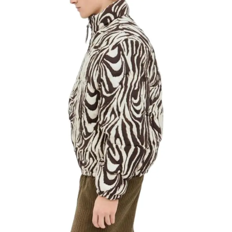 ERL Turtleneck Abstract Pattern Jacket-3