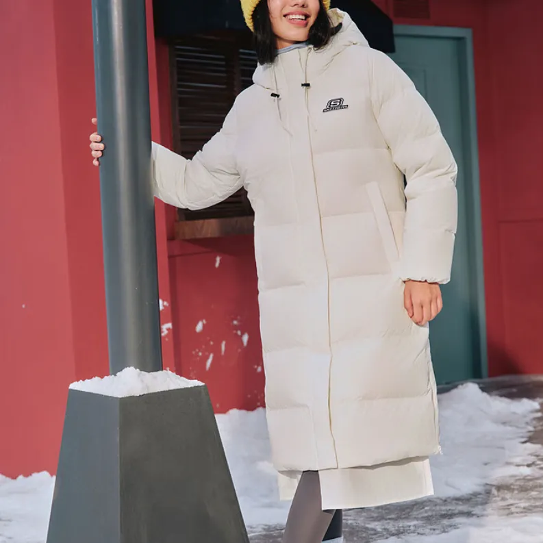 Skechers Colorful Down Jackets Women's Marshmallow White-3