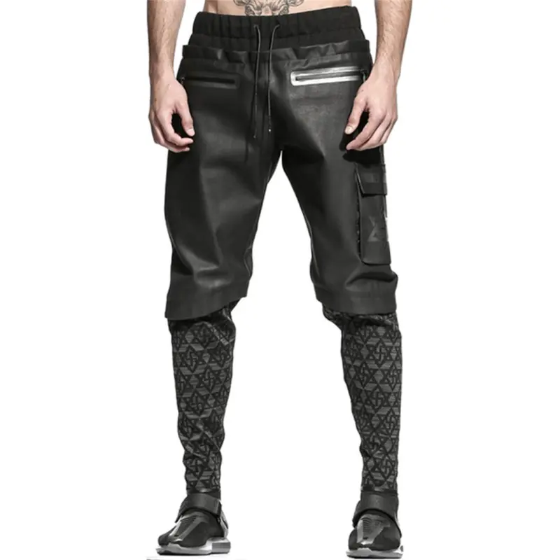 NORVINCY Casual Pants Unisex Black-1