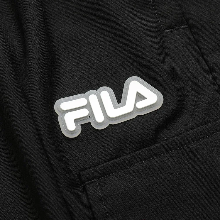 FILA FUSION TOKYO STUDIO Cargo Pants Men's Pitch Black-4