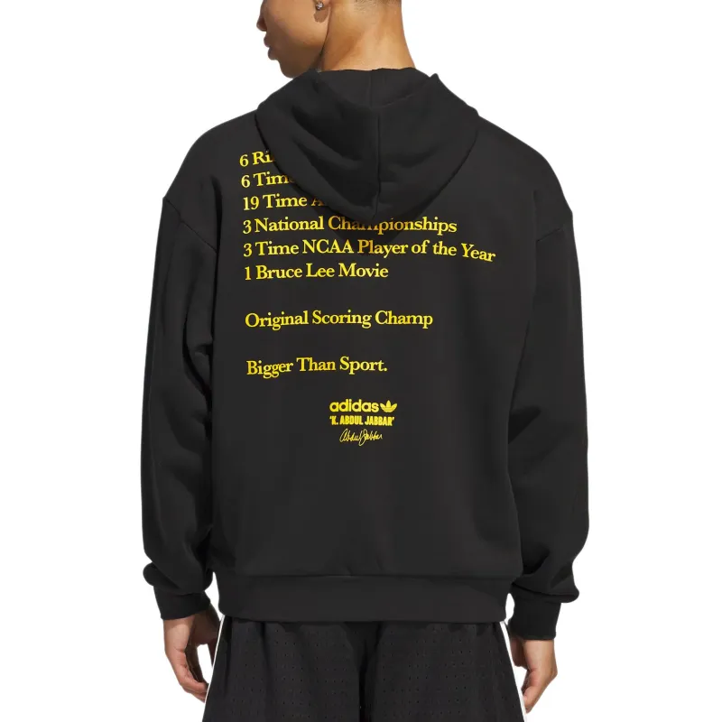 Adidas Originals SS25 Sweatshirt Unisex Black/Sunlight Yellow-6