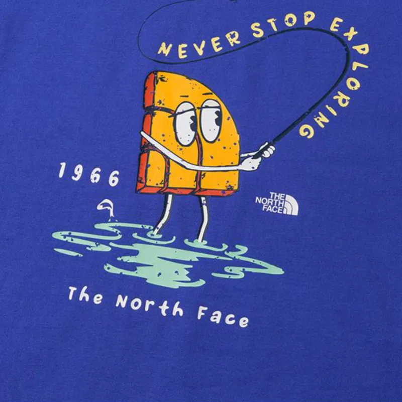 THE NORTH FACE City Outdoor Collection SS25 T Shirt Unisex Blue Purple-3