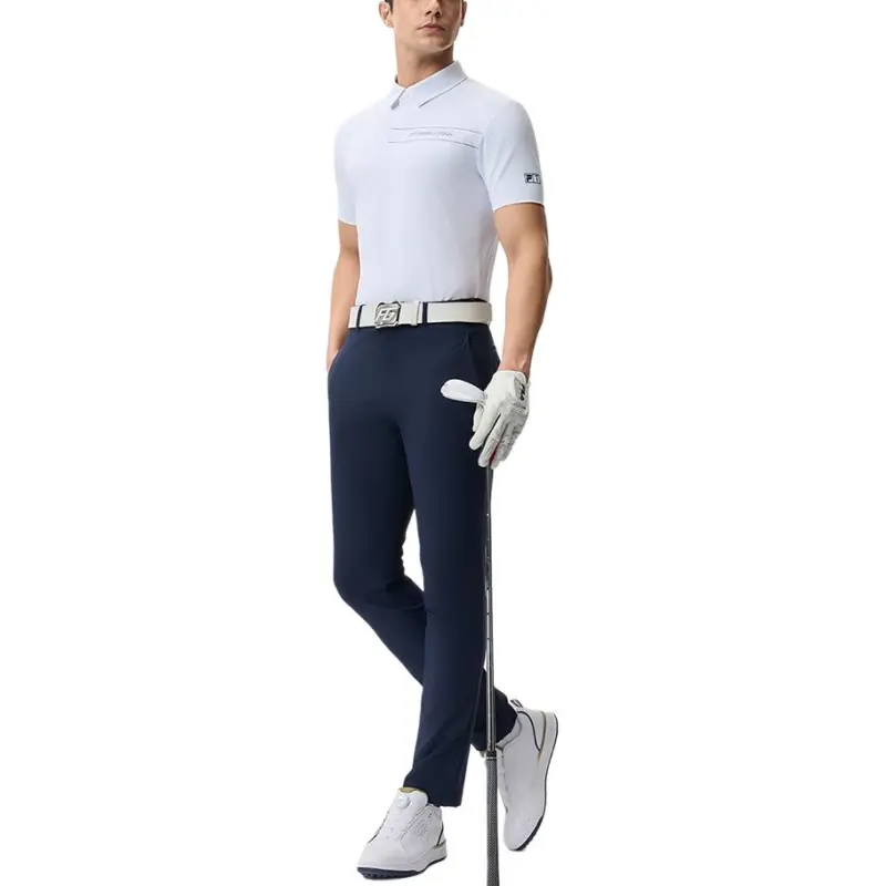 FILA Golf Series Polo Shirt Men's Jade White-4