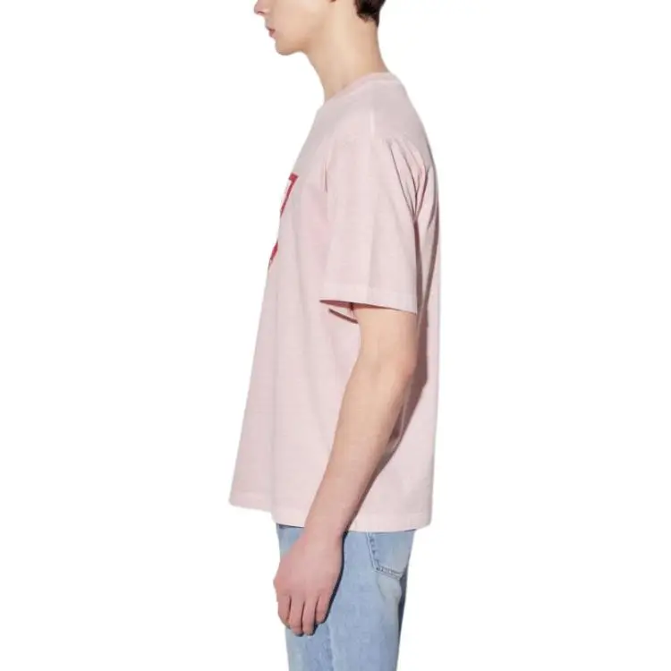 GUESS T Shirts Men Pink-2