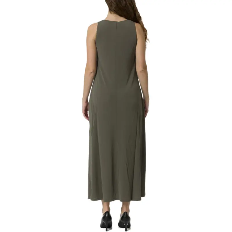 MaxMara Sleeveless Dress Women's Green-3