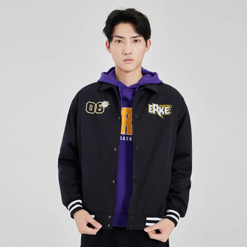 Erke Jackets Men Jet Black-2