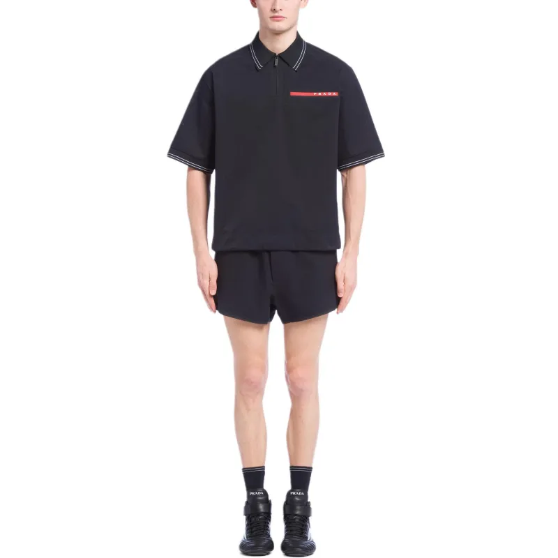 PRADA T-Shirts Men Black-1