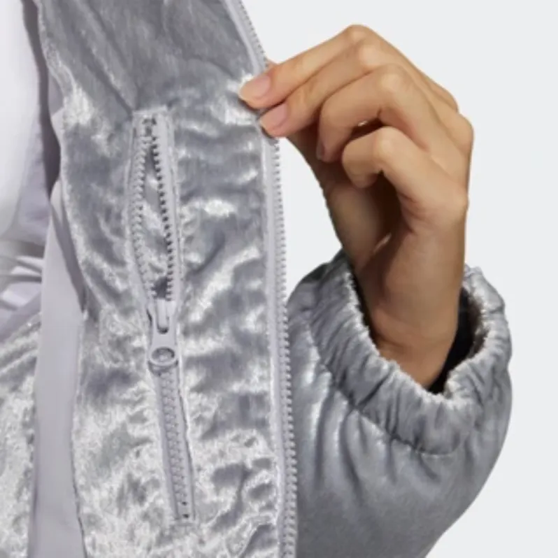 Adidas Originals Clover Series Down Jacket Women's Silver-3
