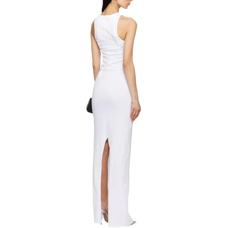 MM6 Maison Margiela Sleeveless Dress Women's White-1
