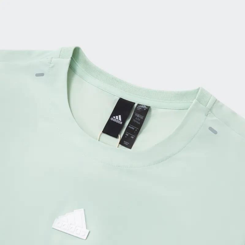 Adidas T Shirt Men's Linen Green-4