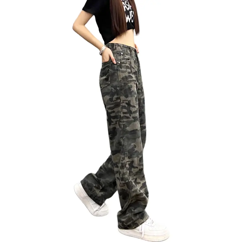 IJRJ Jeans Unisex Camouflage-1