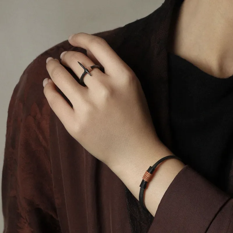 M.Wong 925 Sterling Silver Rings Unisex-6