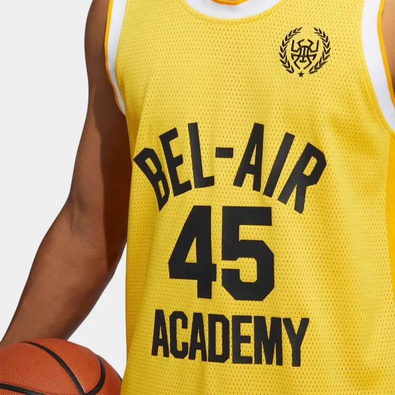 Adidas Basketball Jerseys Men Sunlight Yellow-4