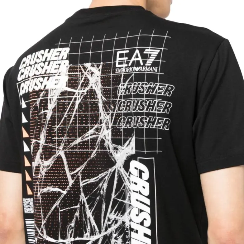 EMPORIO ARMANI EA7 FW23 T-Shirt Men's Black-1