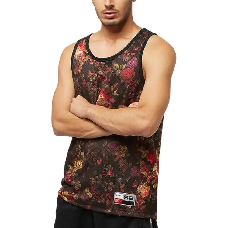 Nike Tank Tops Men Black-4