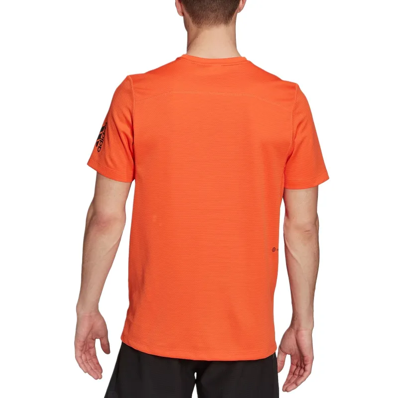 Adidas AEROREADY T Shirt Men's Orange-1