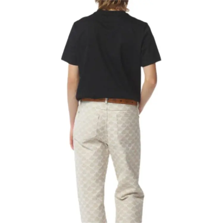 MCM Zipped Pocket Crewneck T Shirt-4
