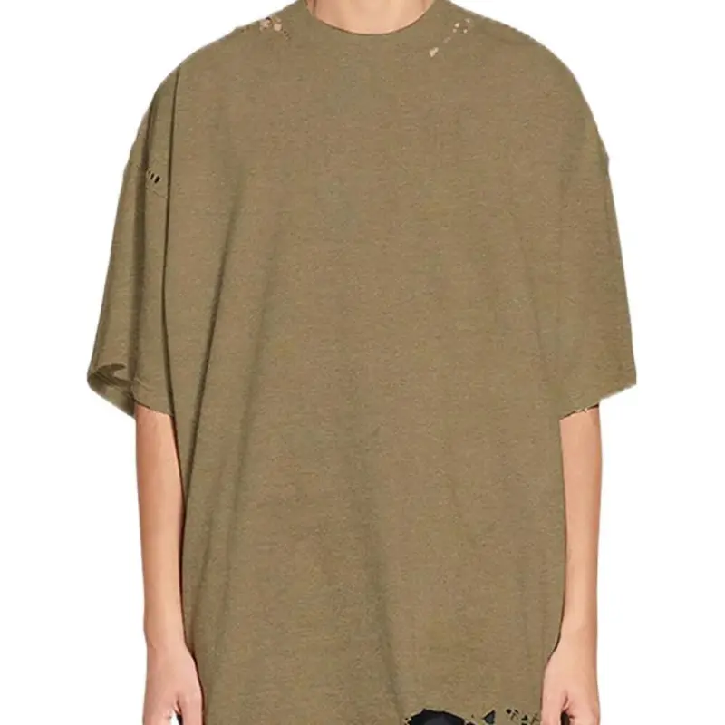 Balenciaga FW22 T-Shirt Unisex Army Green-4