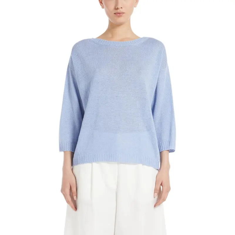 WEEKEND MaxMara Knitwear Women's Light Blue-1