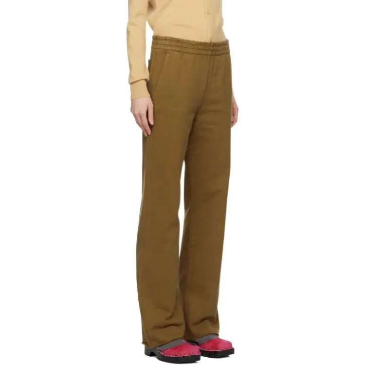 Acne Studios Knitted Sweatpants Women's Brown-3