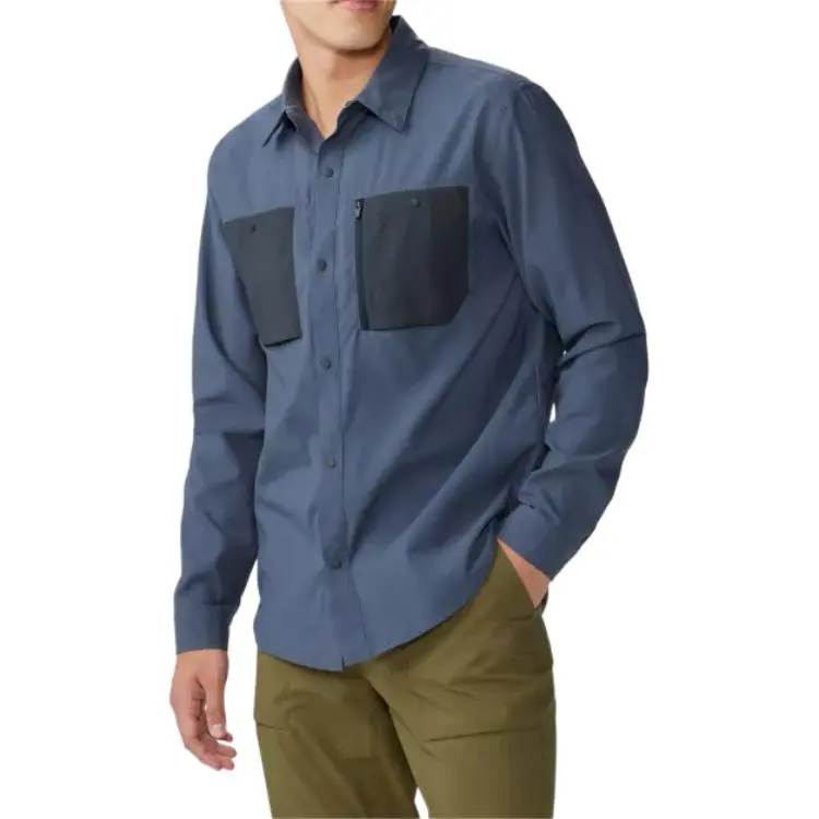 MOUNTAIN HARDWEAR Shirt Men's Blue-3