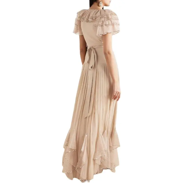 Valentino Evening Dress Women's Light Pink-2