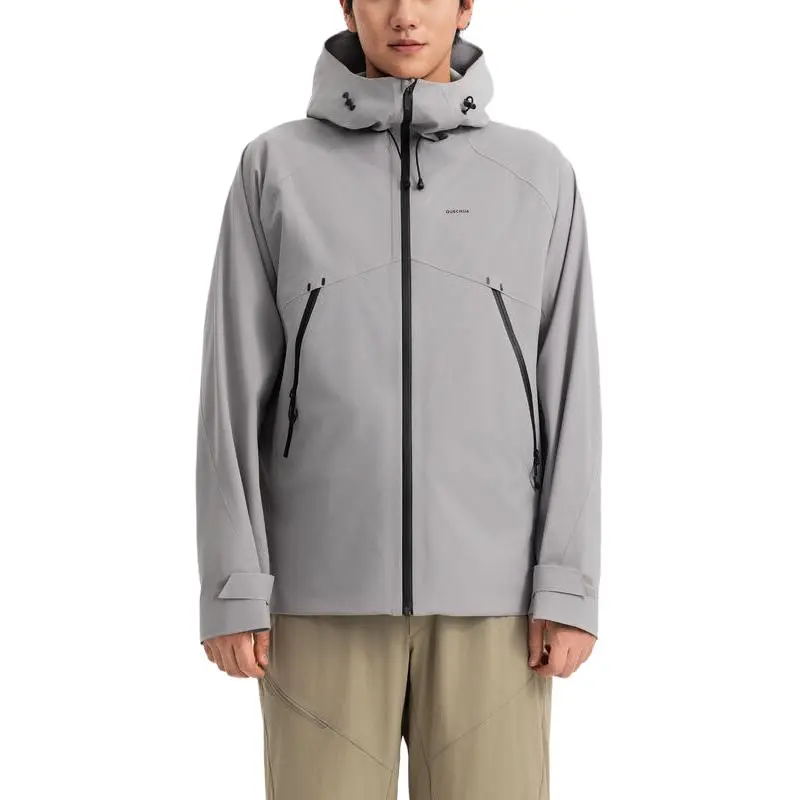 DECATHLON MH500 Hiking, Ice Climbing, And Rock Climbing Waterproof And Windproof Windbreaker Jacket Men's-3
