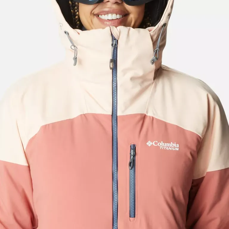 Columbia Jackets Women's Peach Blossom Pink-1