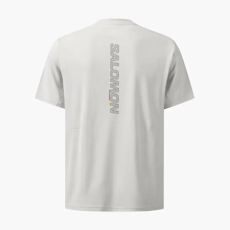 SALOMON T Shirt Unisex Warm Gray-2