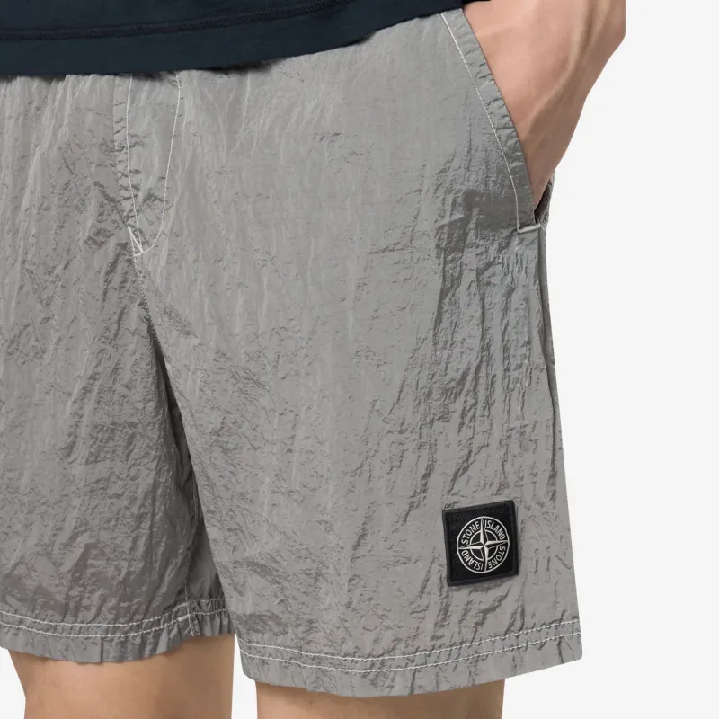 STONE ISLAND Compass Patch Mid Rise Swim Shorts-2