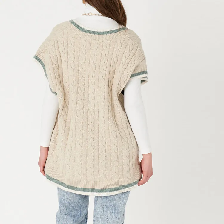 Levis Vests Women's Khaki-4