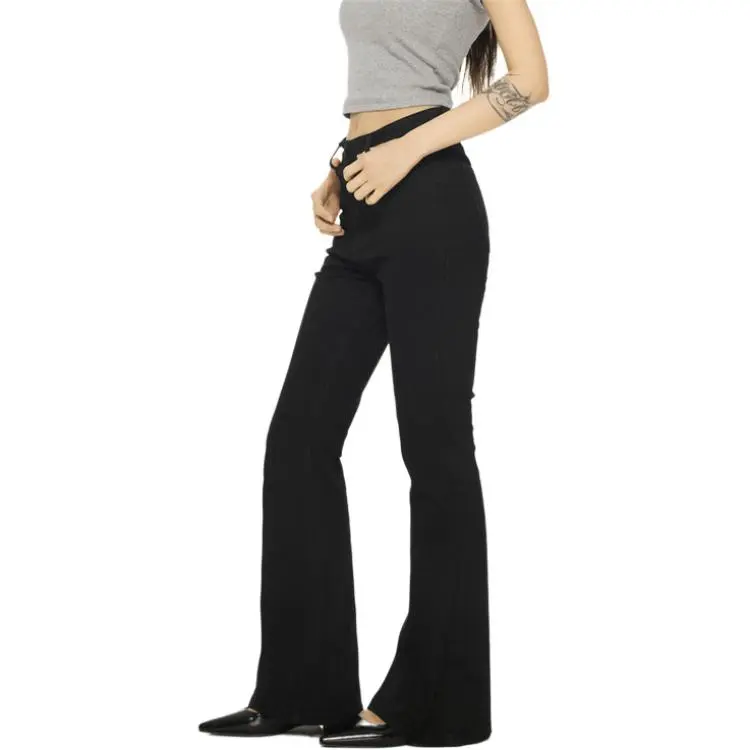 ZAVK Jeans Women's Silicon Black-4