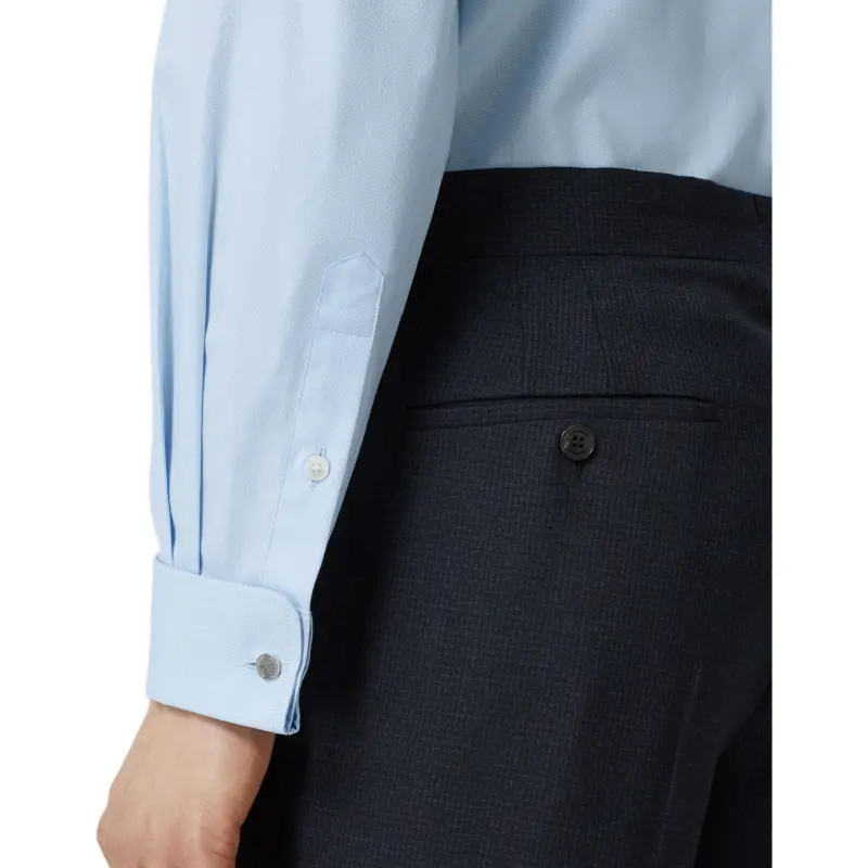 Burberry Shirt Men's Light Blue-4