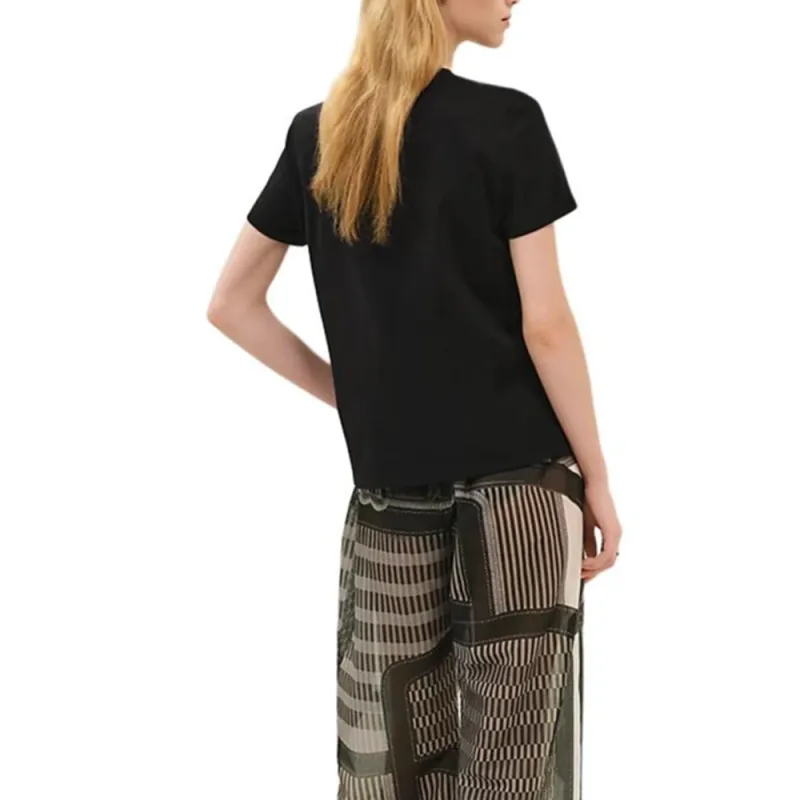 HERMES T Shirts Women's Black-1