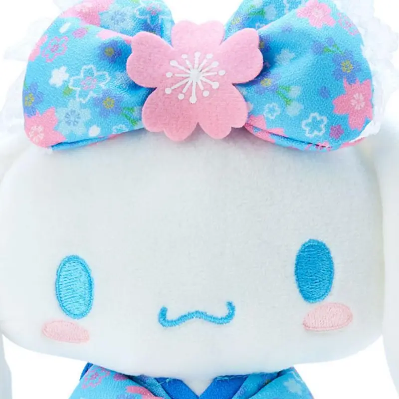 Sanrio Cinnamoroll Cherry Blossom Kimono Collection Dolls Plush Doll 19cm Height-2