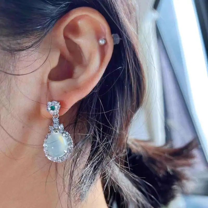 Grace Chalcedony Earrings Women's-6