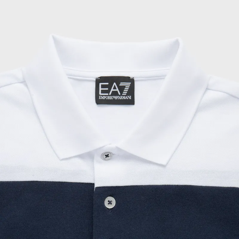 EMPORIO ARMANI EA7 Polo Shirt Men's White-10