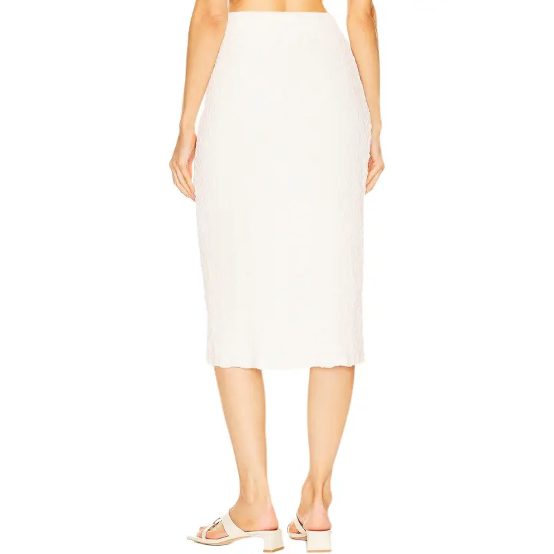 VINCE Casual Long Skirt Women's White-1