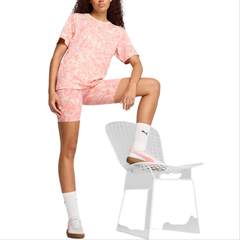 PUMA T Shirts Women's Pink-2