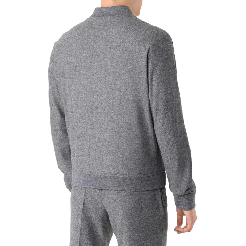 HUGO BOSS Two Way Zipper Slim Fit Jacket-4