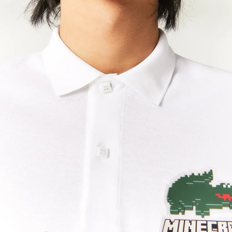 LACOSTE Polo Shirts Men White-4