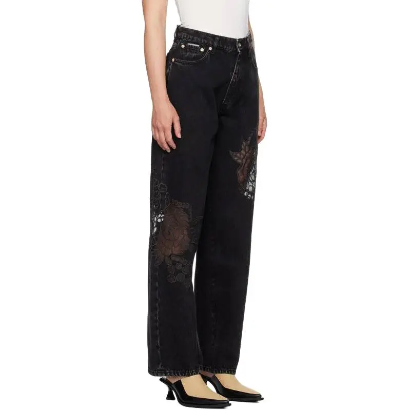 EYTYS Jeans Women's Black-2