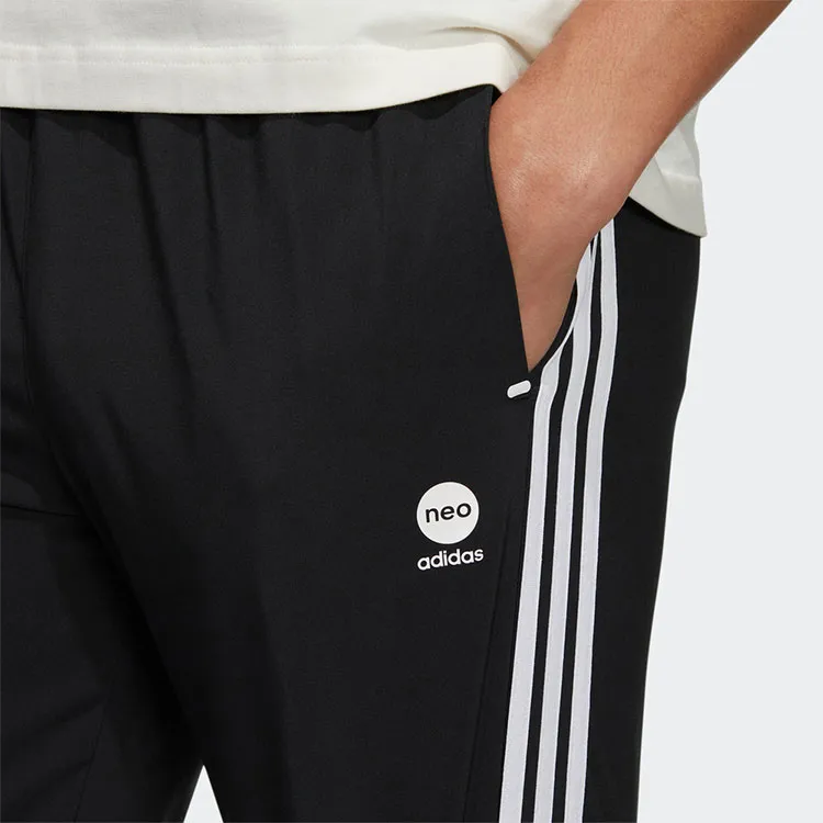 Adidas Neo Knitted Sweatpants Men's Black-3