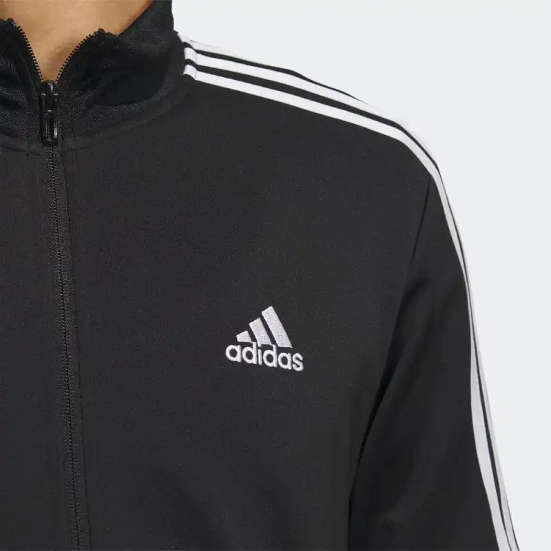Adidas 3 Stripes Jacket Men's Black-5