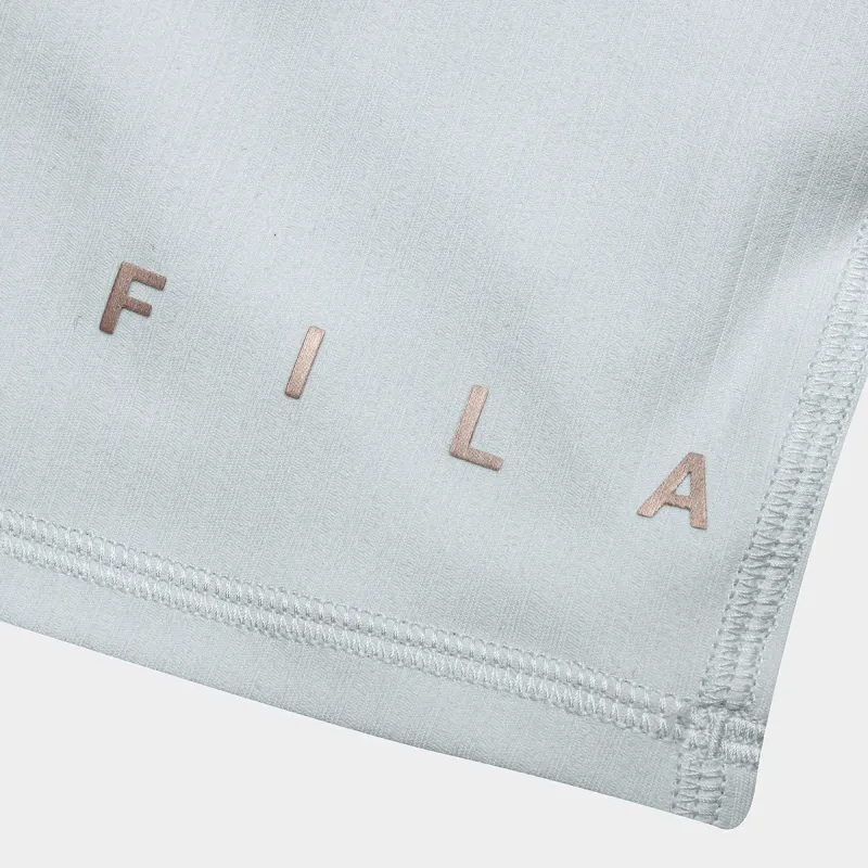 FILA Regular T Shirt Women's Bean Gray Blue-6